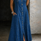 Liora | Vestido de denim de tallas grandes