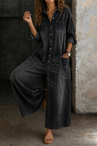 Vivi | Mono de denim casual