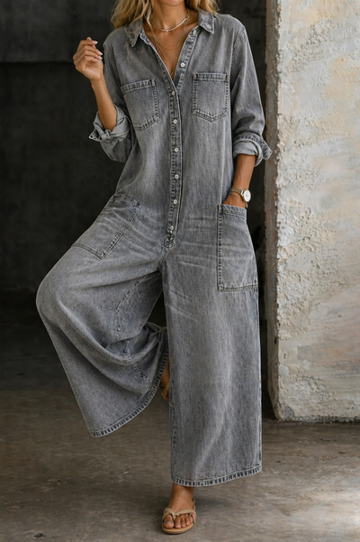 Vivi | Mono de denim casual