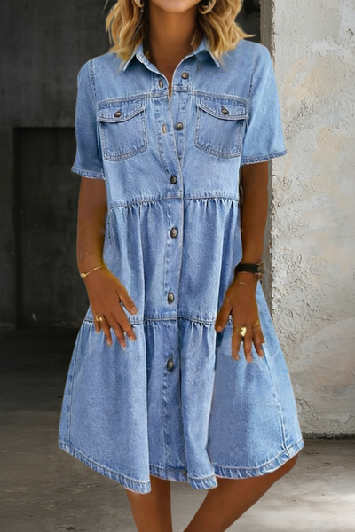Sofía | Vestido de denim casual y elegante