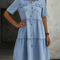 Sofía | Vestido de denim casual y elegante