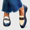 Claudia™ | Mocasines con Contraste