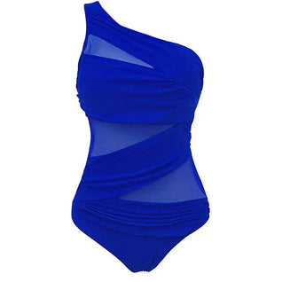 Nala | tu traje de baño elegante de un solo hombro en talla grande