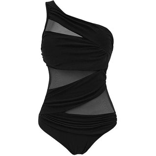 Nala | tu traje de baño elegante de un solo hombro en talla grande