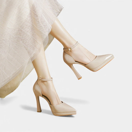 Elena™ | Tacones de cuero