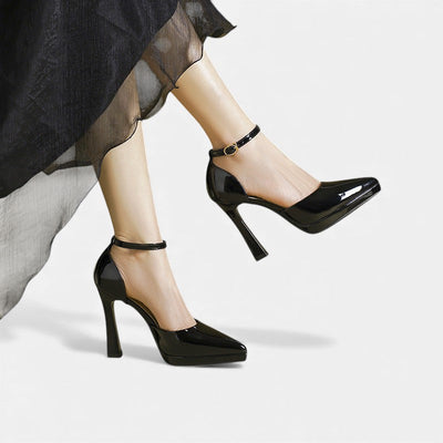 Elena™ | Tacones de cuero