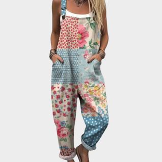 Mono Flores Rosas Patchwork