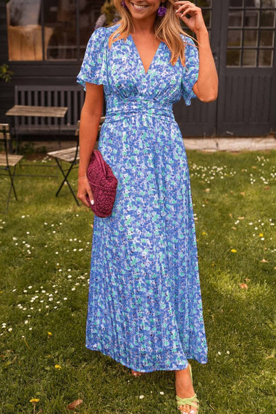 Natalia | Vestido maxi estampado favorecedor