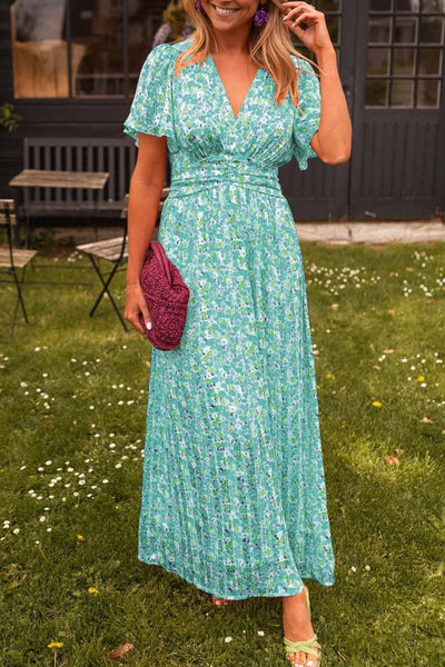 Natalia | Vestido maxi estampado favorecedor