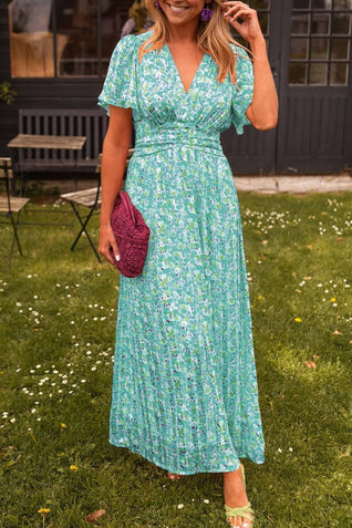 Natalia | Vestido maxi estampado favorecedor