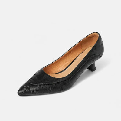 Lucía™ | Tacones de cuero