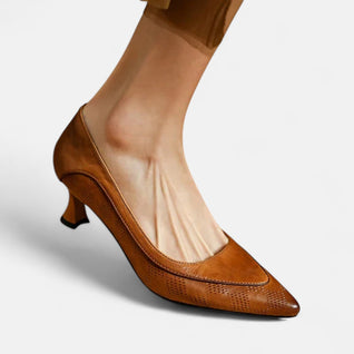 Lucía™ | Tacones de cuero