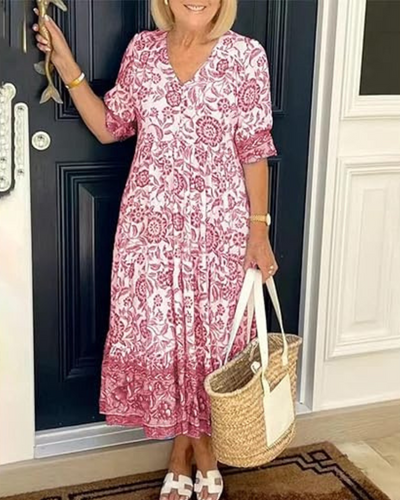 Radiancia | Vestido maxi bohemio – Siéntete hermosa, sin esfuerzo