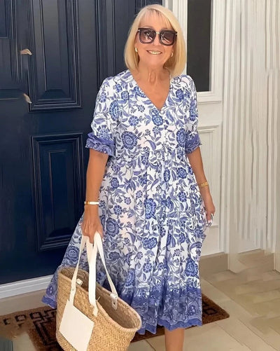 Radiancia | Vestido maxi bohemio – Siéntete hermosa, sin esfuerzo