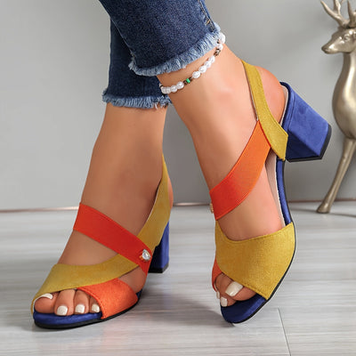 Beatriz™ | Tacones Cómodos con Correas Cruzadas