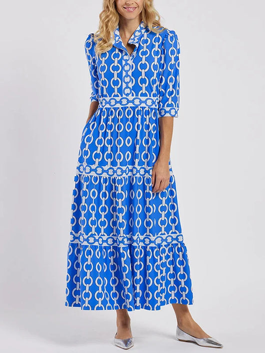 Pilar | Vestido midi de eslabones