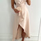 Charlotte™ | Vestido midi envolvente con escote en V
