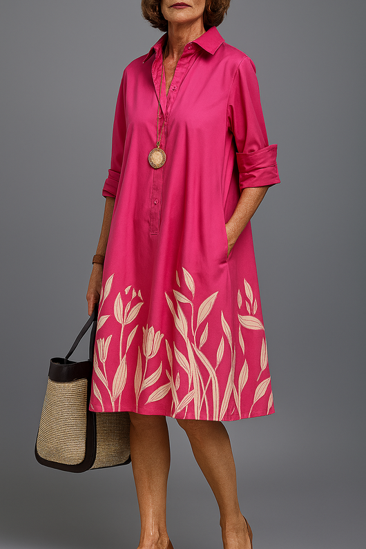 Rocío | Vestido midi cómodo