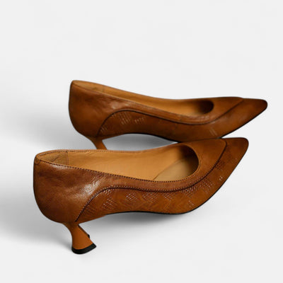Lucía™ | Tacones de cuero