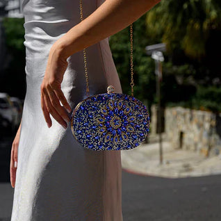 Bolso Celeste