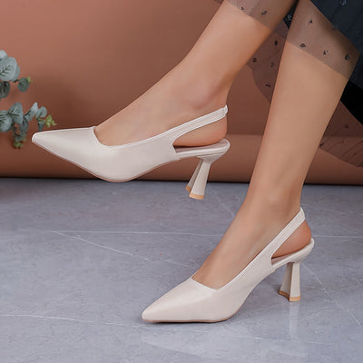 Cristina™ | Tacones Elegantes con Tira Trasera