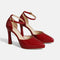 Elena™ | Tacones de cuero
