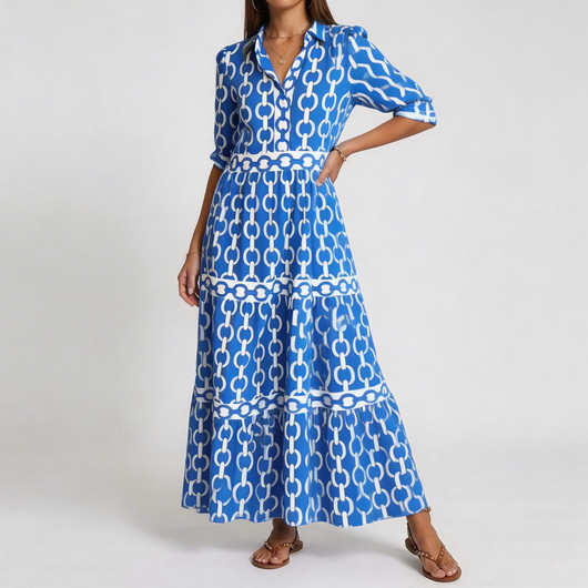 Pilar | Vestido midi de eslabones