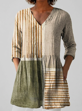 Camila | Blusa larga con escote en V