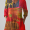 Lucía | Blusa larga con escote en V