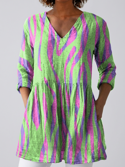 Oceana | Blusa larga con escote en V