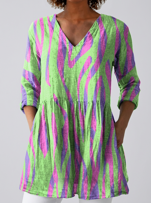 Oceana | Blusa larga con escote en V