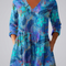 Julieta | Blusa larga con escote en V