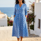 Elena | Vestido midi elegante con bolsillos