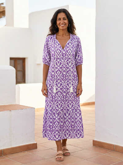 Ariadna | Vestido boho con cobertura del abdomen