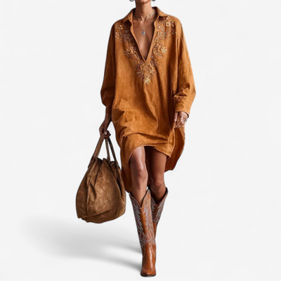 Mooren™ Vestido bordado