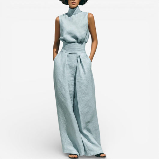 Nina™ conjunto veraniego de pantalones anchos