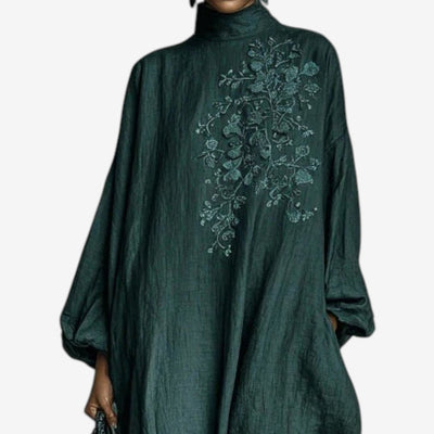 Anita™ vestido verde esmeralda