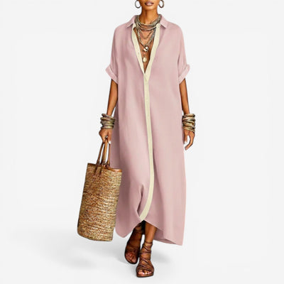 Elisa™ Vestido camisero sin esfuerzo
