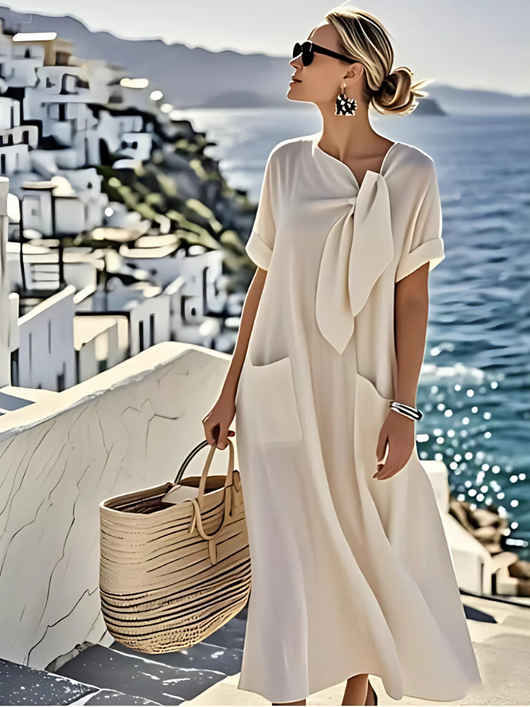 Elena™ Vestido elegante con bolsillos