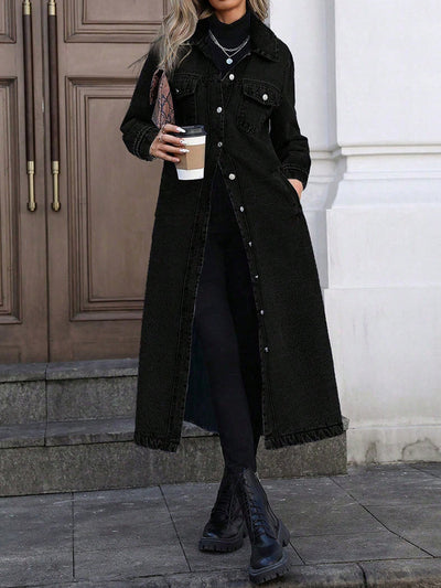 Maya | Chaqueta vaquera larga y elegante