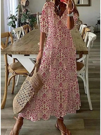 Ariadna | Vestido boho con cobertura del abdomen